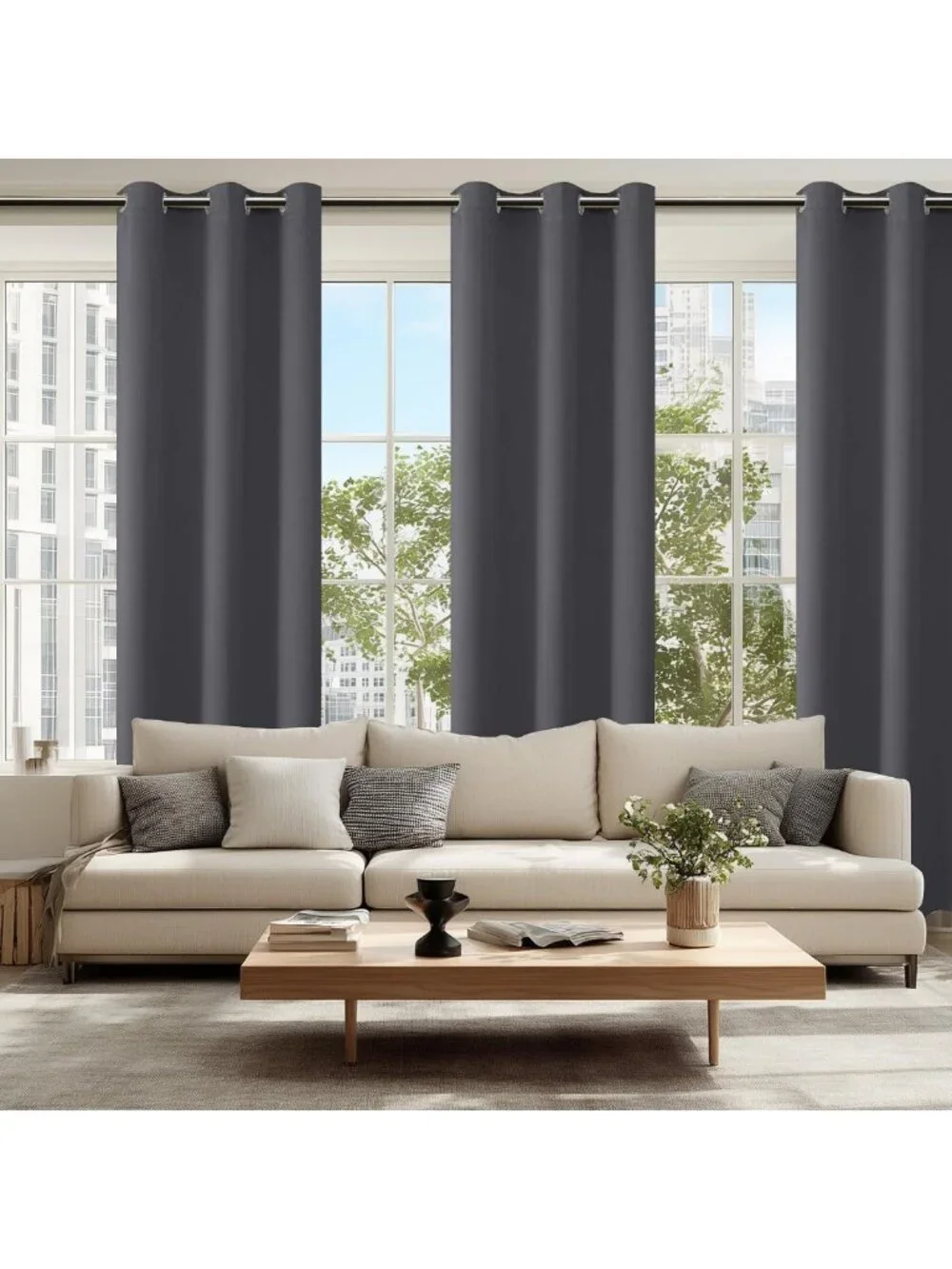 Thermal Insulated Blackout Curtains, 42x84